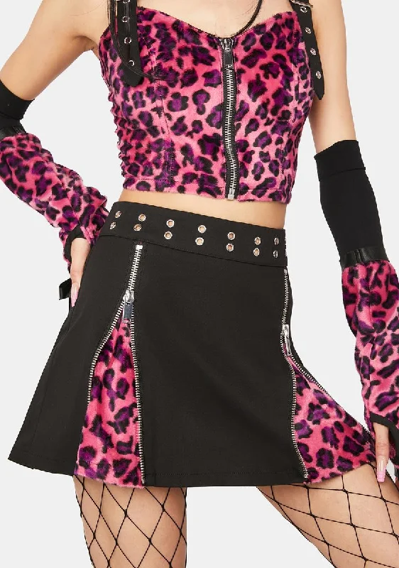 Timeless Women's Outfit Spot Me If You Can Mini Skirt
