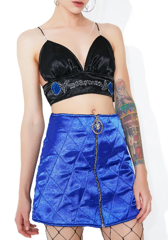 Trendy Athleisure Clothing For Women Blue Bury Skirt