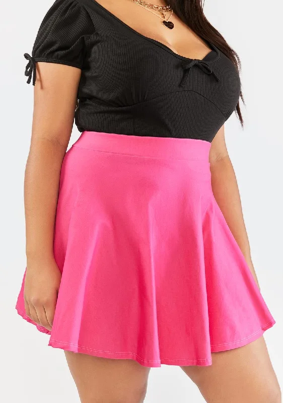 Women's Evening Garments Plus Candy Former Love Skater Skirt