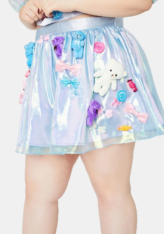 Women's Fashionable Attire For Work Real Sweet Masterpiece Mini Skirt