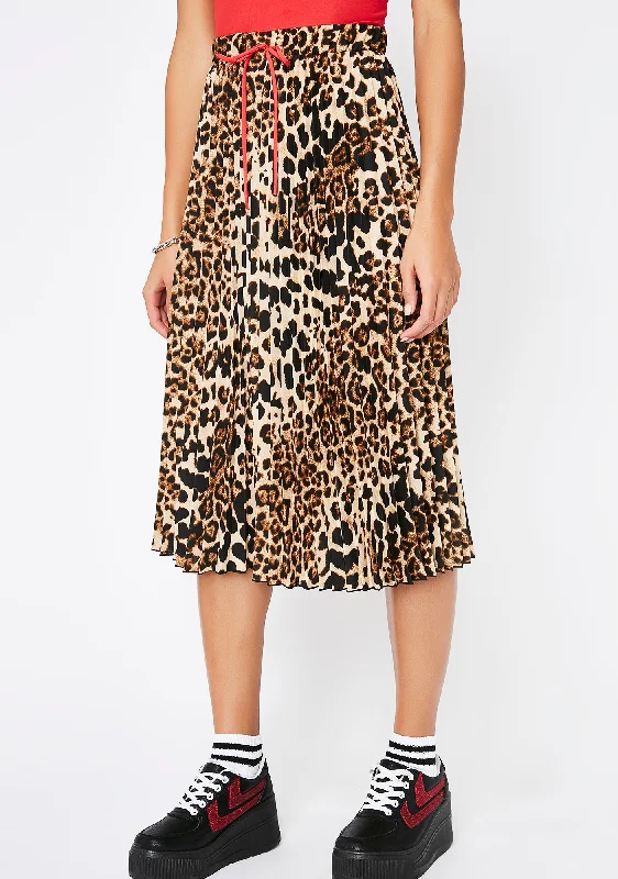 Affordable Trendy Clothes For Women Unchained Leopard Skirt