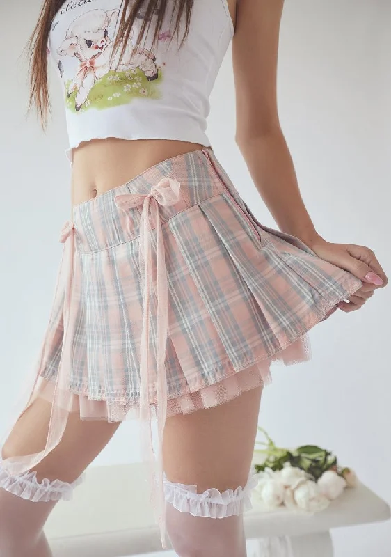 Modern Women's Outfit Baby Not So Innocent Plaid Skirt