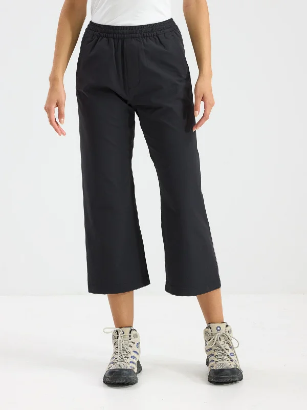 Affordable Women's Garments RecTrek Cropped Wide Leg Pant