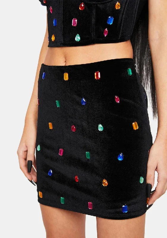 Women's Luxury Apparel Natural Wonder Mini Skirt