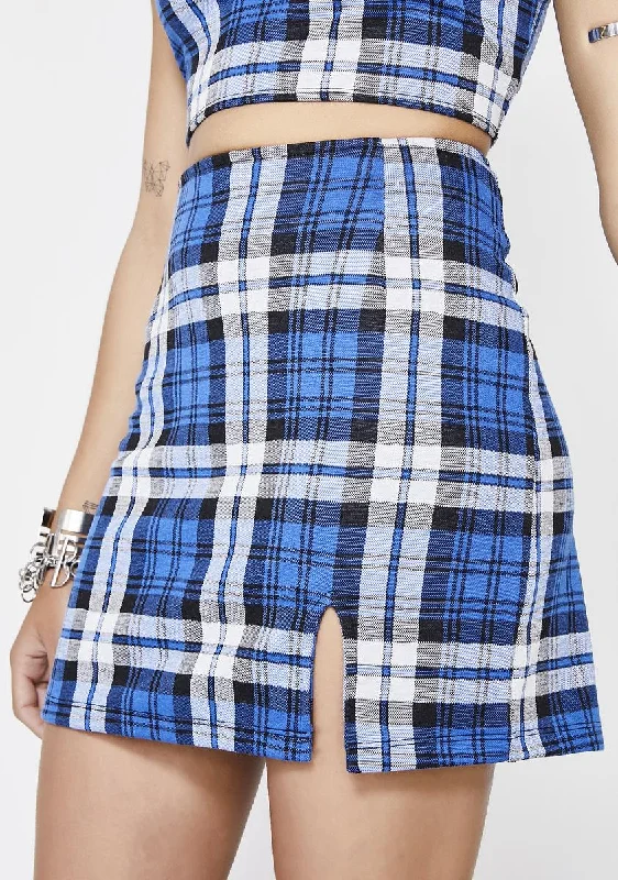 Women's Active Clothing Plaid Dina Skirt