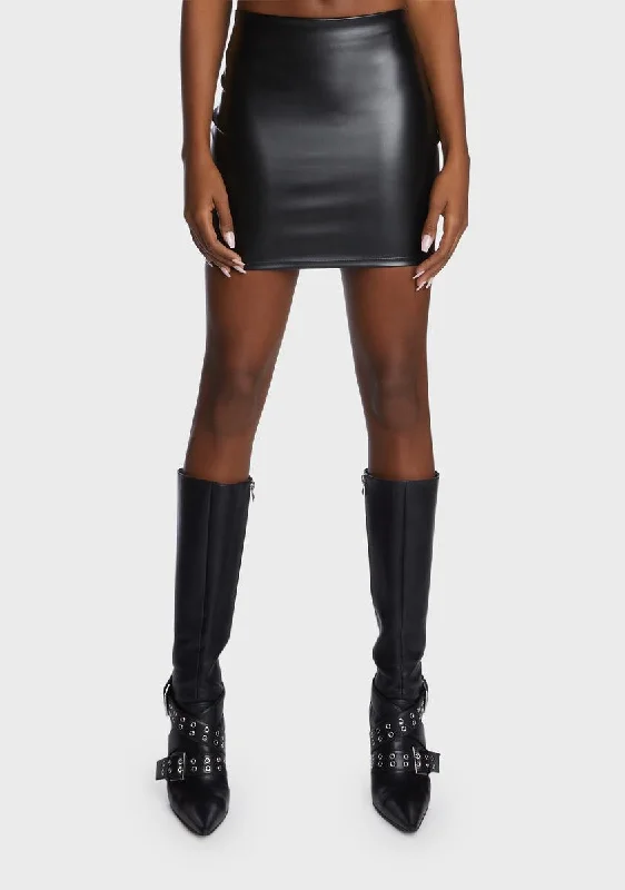 Women's Clothes For The Office On My Level Mini Skirt