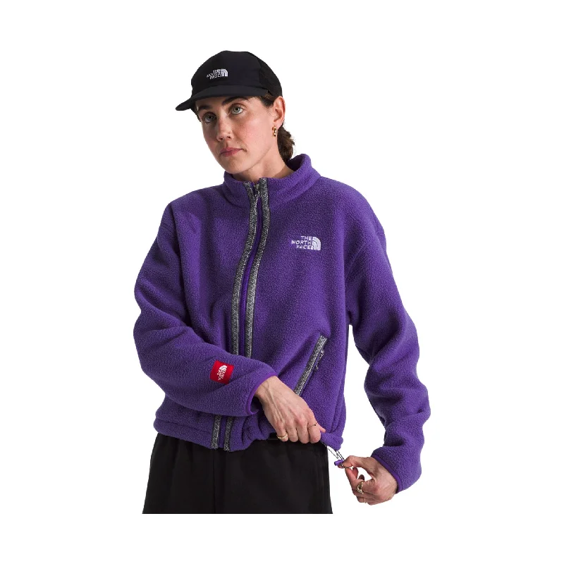 Charming Everyday Clothing For Women The North Face Women's Fleeski Full Zip Jacket - Peak Purple - ONLINE STORE CREDIT/EXCHANGE ONLY