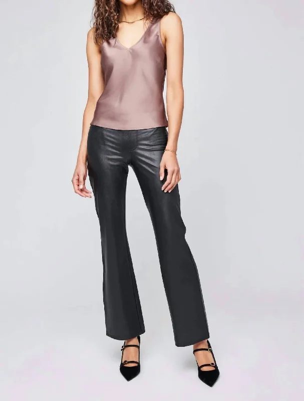 Women's Date Night Outfit Alessia Satin Tank In Fawn