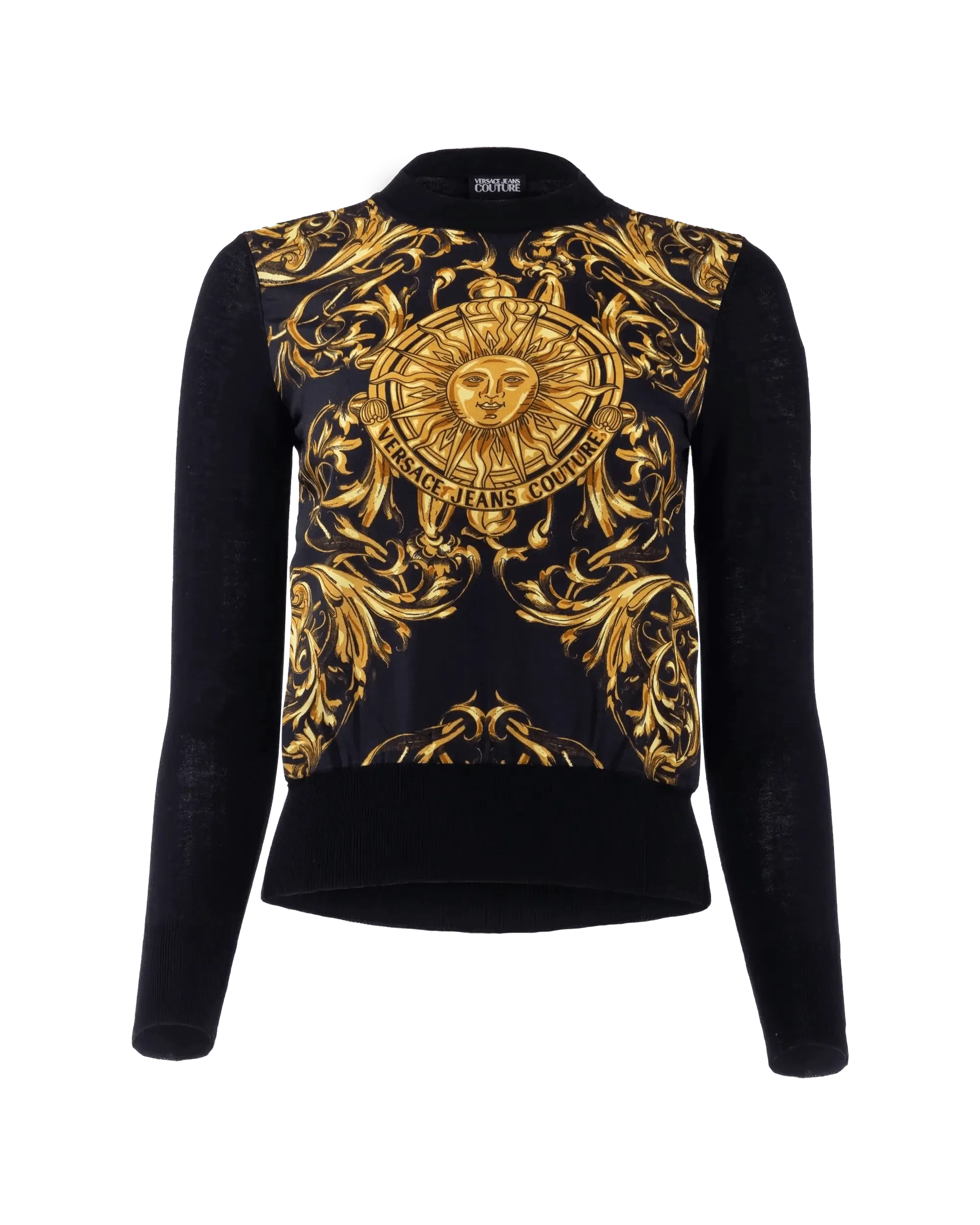 Women's Transitional Clothes Sun Garland Printed Sweater