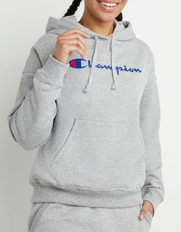 Women's Cozy Outfit For Lounging Women's Script Logo Powerblend Hoodie