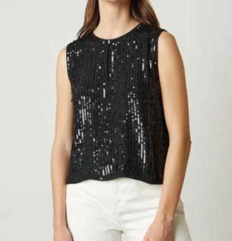 Women's Vacation Garments Maison Tank Top In Black