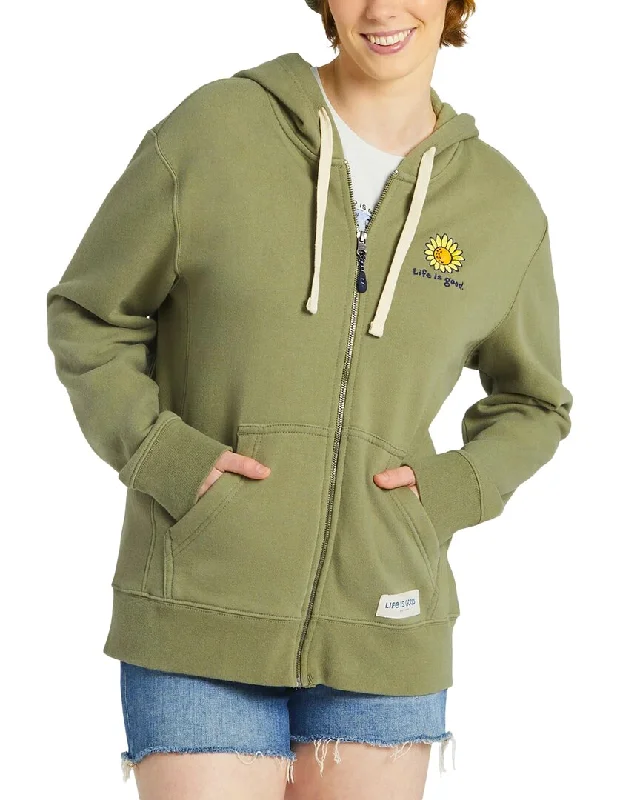 Women's Functional Outdoor Garments Life is Good Zip Hoodie