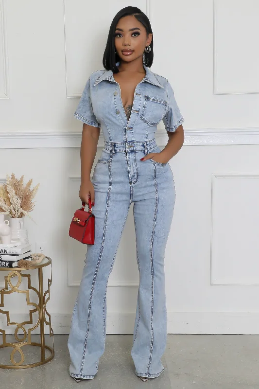 Classic Women's Clothing Styles Concrete Jungle Jumpsuit