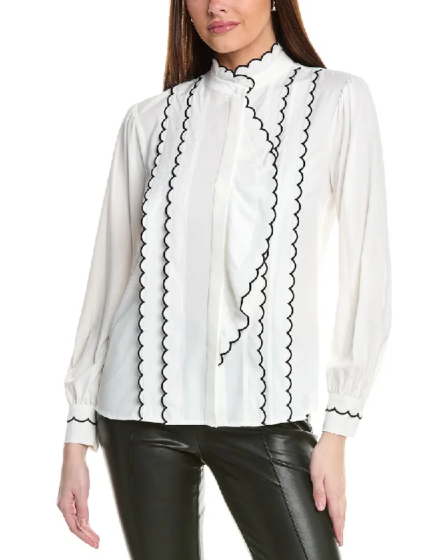 Women's Chic Outerwear Garments Elie Tahari The Rae Blouse