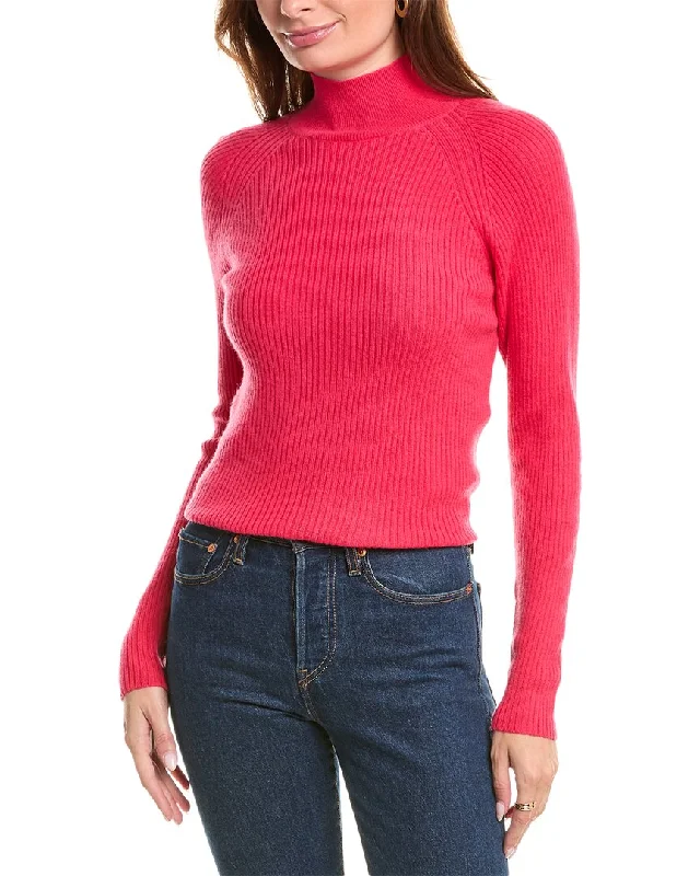 Casual Clothing For Women Brodie Cashmere Wool & Cashmere-Blend Skinny Mock Neck Jumper