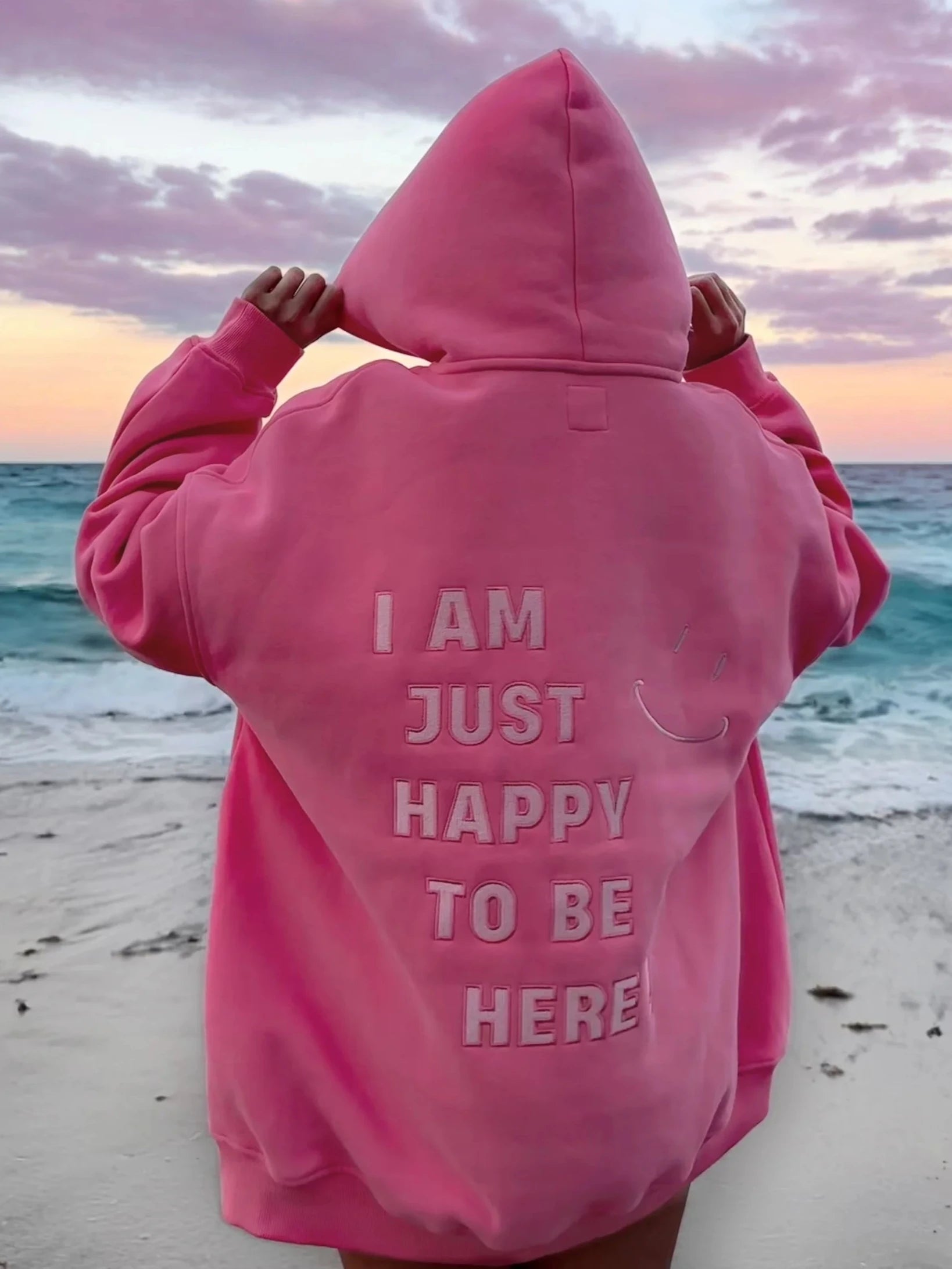 Women's Clothing For Special Occasions Happy To Be Here Hoodie