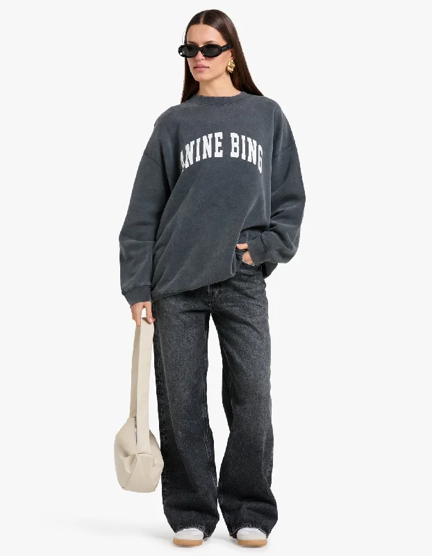 Women's Seasonal Garments Tyler Sweatshirt - Washed Black