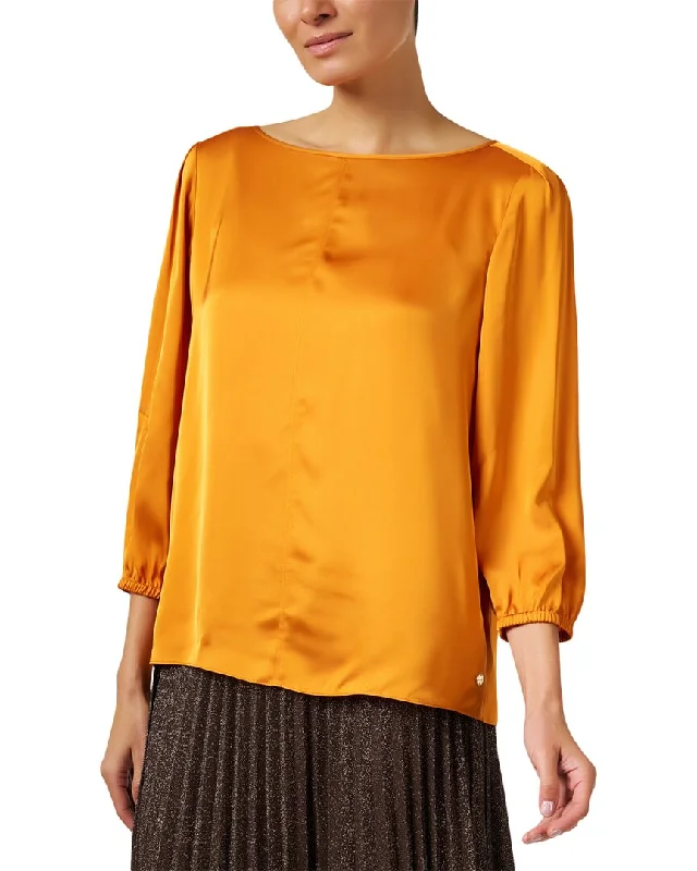 Women's Comfy Attire For Lounging Marc Cain Satin Blouse