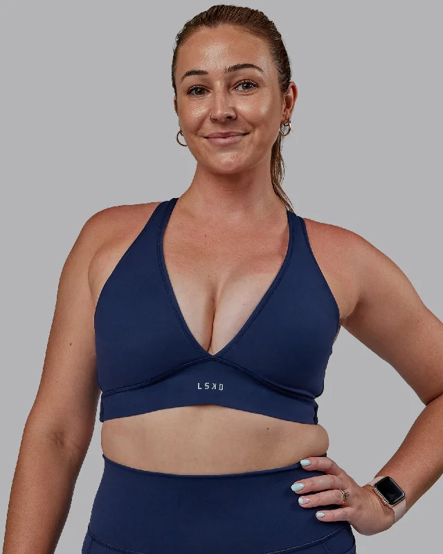 Women's Party Outfit Stamina Sports Bra (D/DD/E) - Future Navy