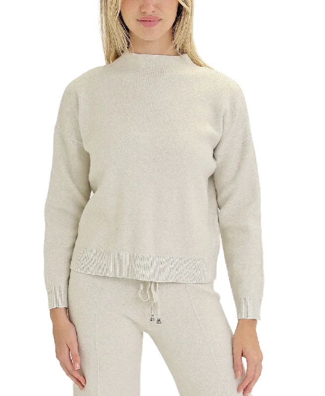 Elegant Women's Evening Garments Solid Sweater