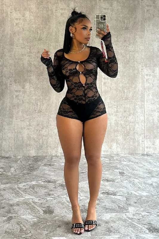 Women's Evening Apparel All Mine Lace Romper