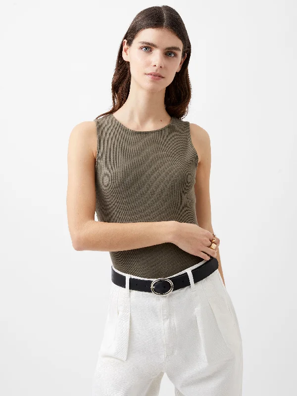 Women's Comfortable Lounge Outfit Rassia Rib Bodysuit