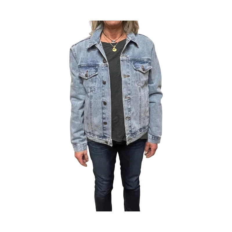 Women's Contemporary Clothing Pacific Crest Women's Jolene Denim Jacket - Blue