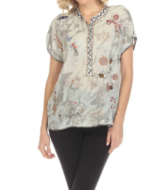 Women's Office Attire Josefina Blouse In Multi