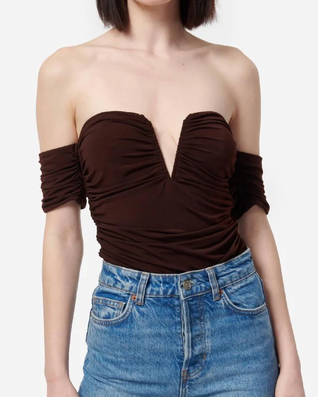 Women's Everyday Attire Louis Bodysuit In Clove