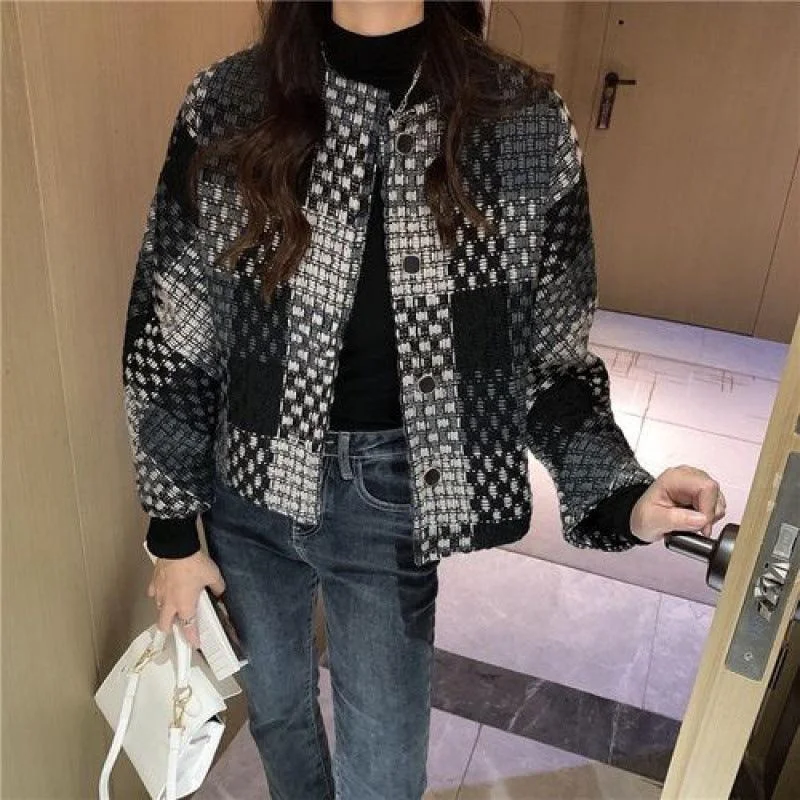 Affordable Women's Clothing Tweed Jacket