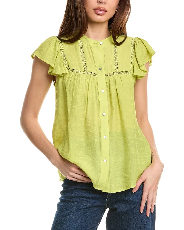 Vintage-Inspired Garments Nanette Nanette Lepore Button-Down Blouse