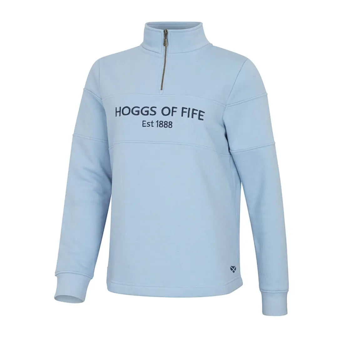 Women's High-Fashion Garments Hoggs Of Fife Dumfries 1888 Ladies 1/4 Zip Sweatshirt