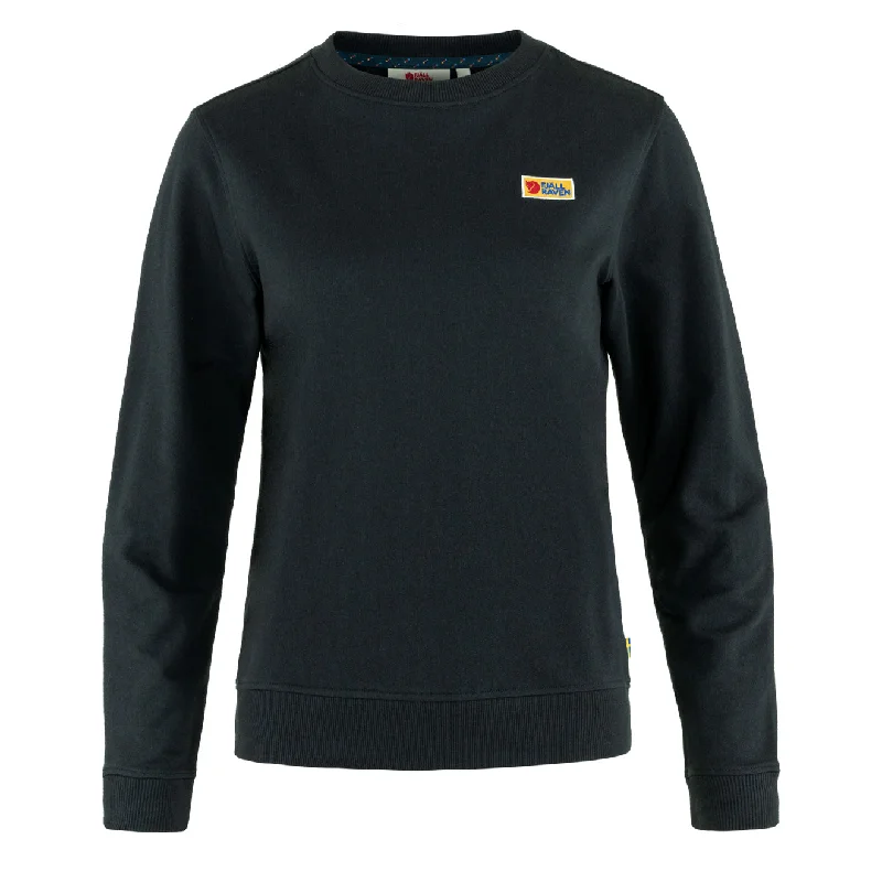 Women's Vacation Garments Fjallraven Womens Vardag Sweater Black