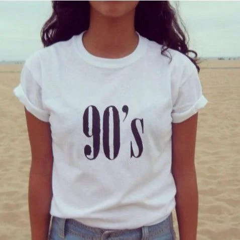 Sustainable Women's Clothing 90's T-shirts for women