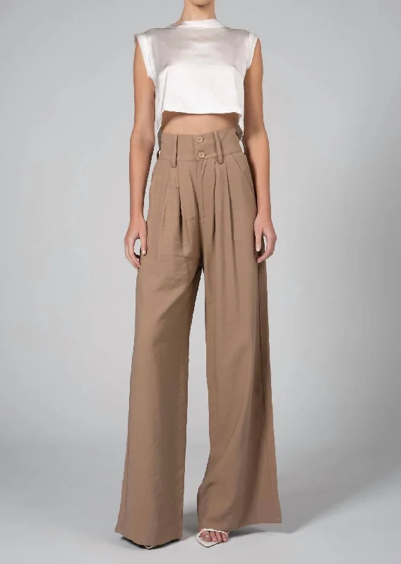 Women's Formal Event Attire Mel Crop Top In Ivory