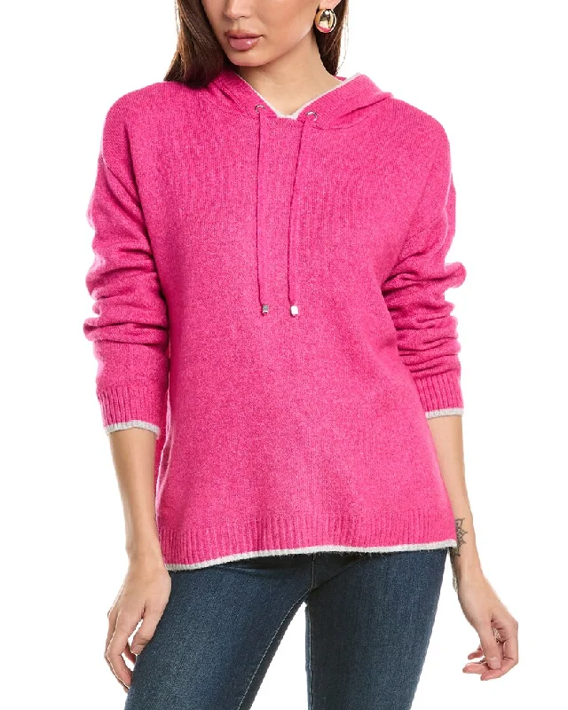 Affordable Luxury Women's Garments Vince Camuto Tipped Hoodie