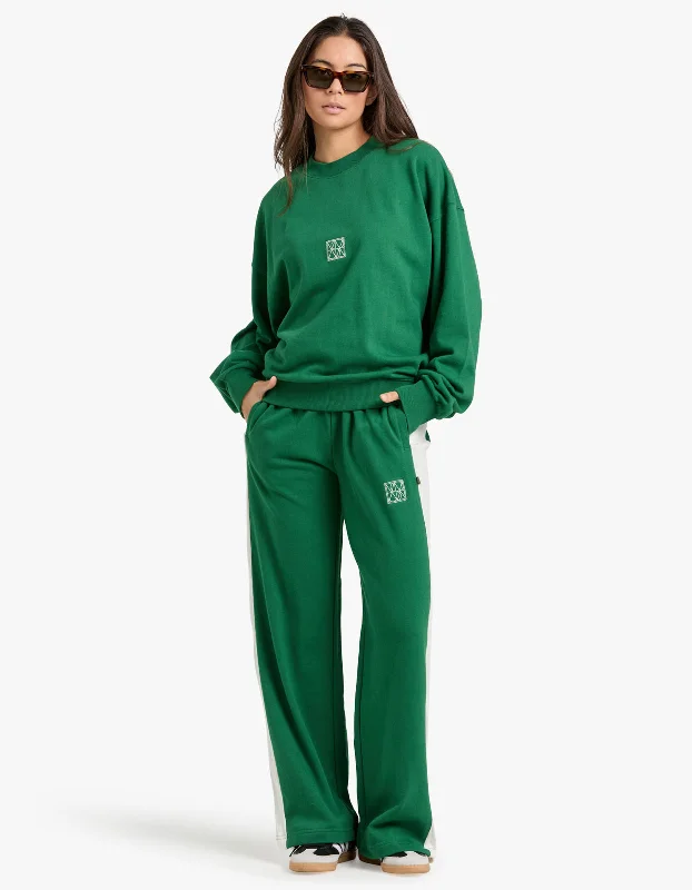 Comfortable Garments For Women Classic Sweatshirt - Dark Green