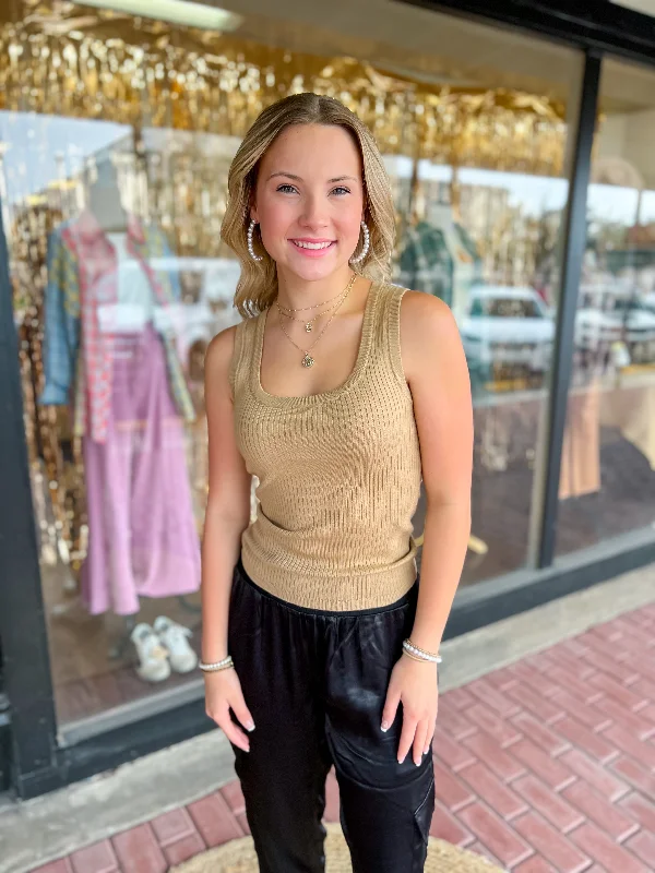 Women's Comfortable Garments Miller Tank-Latte