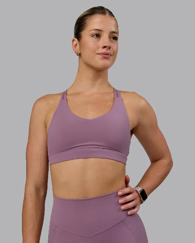 Chic Clothing For Women Radiance Sports Bra - Grape