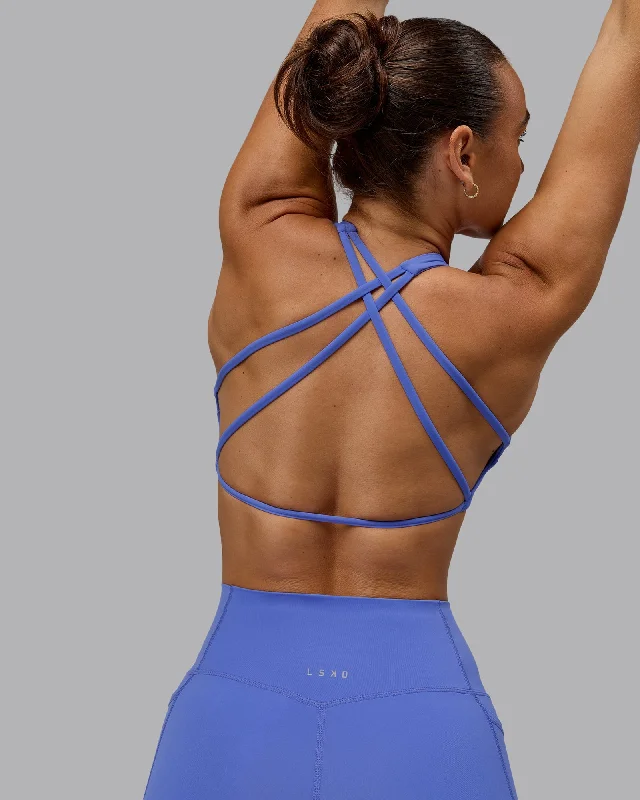 Women's High-End Clothing Aspire Sports Bra - Baja Blue