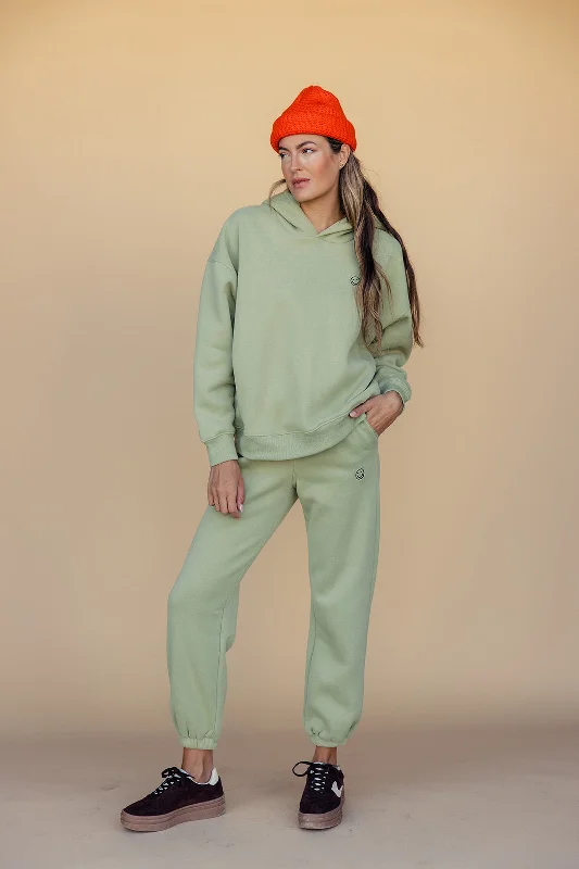 Chic Women's Attire Beautiful Imperfections Smiley Sweatpants