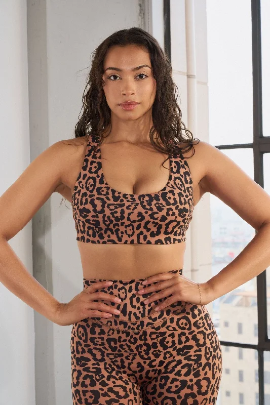 Affordable Fashion Clothing For Women Vitality Pulse™ Core Bra - King Cheetah