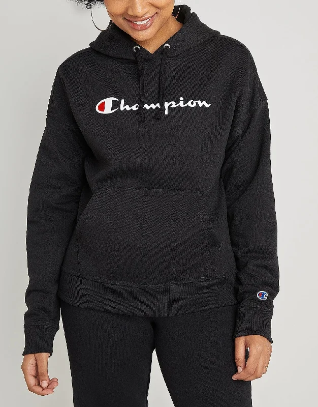 Women's Elegant Evening Outfit Women's Script Logo Powerblend Hoodie