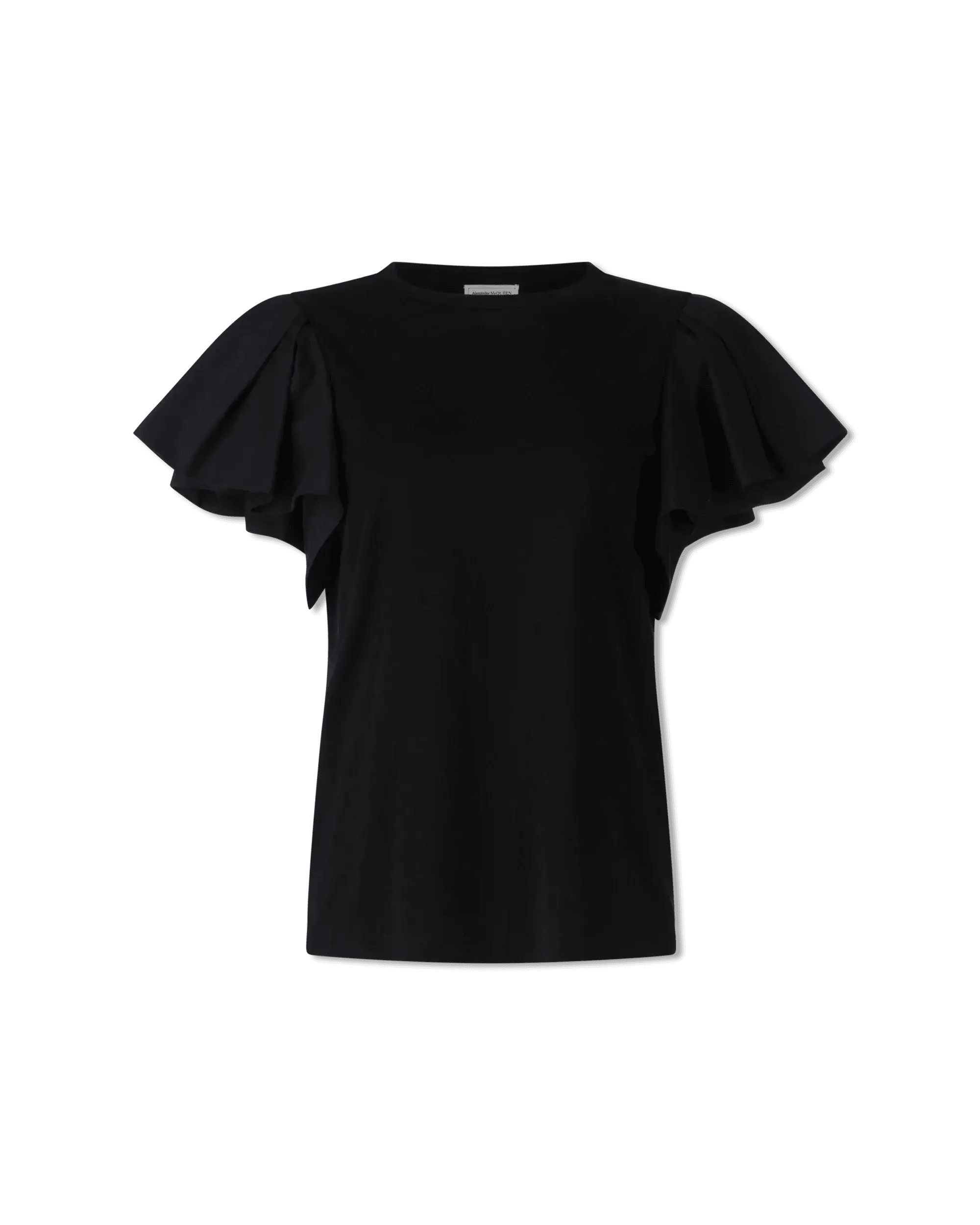 Women's Everyday Clothes Ruffled Sleeve Jersey Top