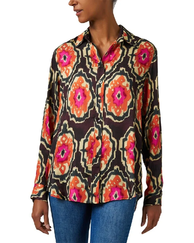 Women's Comfortable Garments Finley Monica Medallion Print Blouse