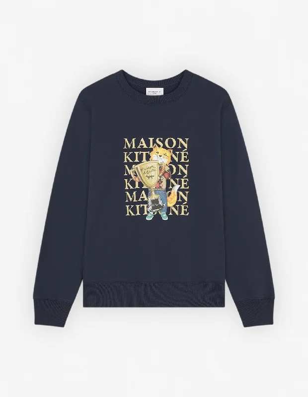 Women's Functional Outfit For Outdoor Activities Fox Champion Regular Sweatshirt Navy