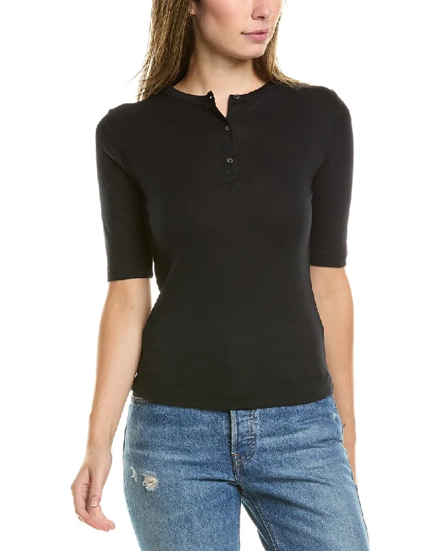 Women's Tailored Outfit Vince Henley T-Shirt