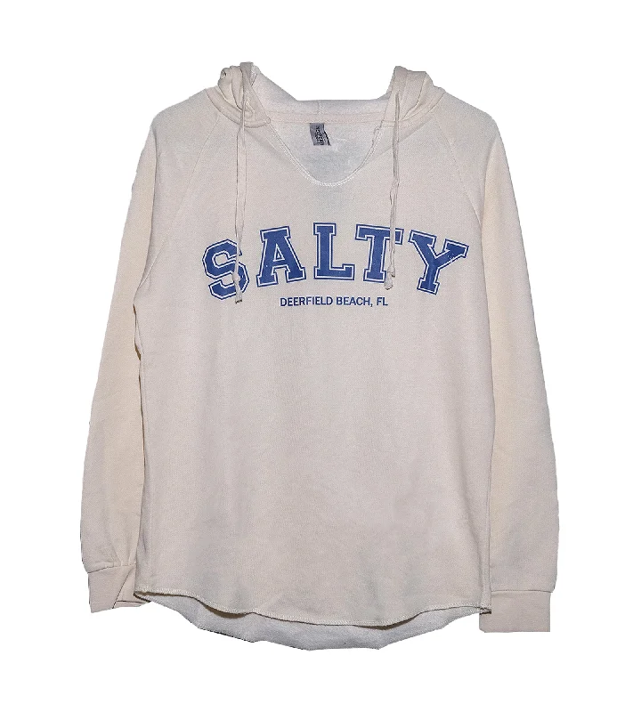 Women's Tailored Outfit Island Water Sports Salty Hooded Sweatshirt