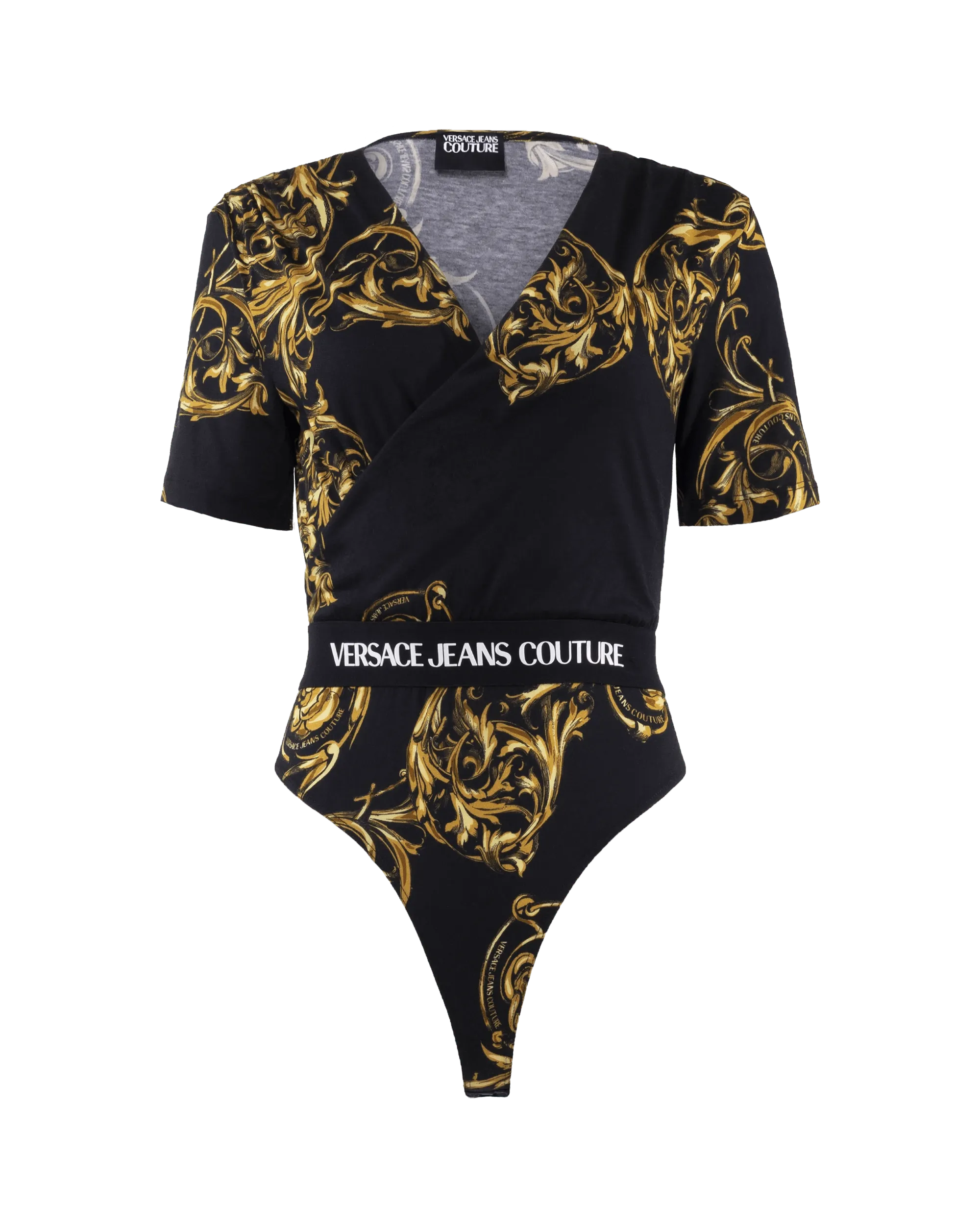 Women's Seasonal Attire Regalia Baroque Printed Bodysuit