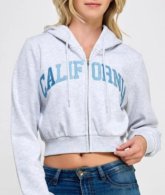 Women's Casual Clothing For Lounging Cali Zip Up Hoodie